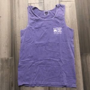 southern fried cotton tank top